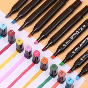 60PCS Sketch Art Markers for Kids