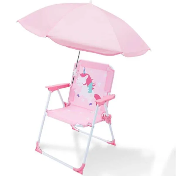 Childrens Camping Chair With Umbrella - Image 5