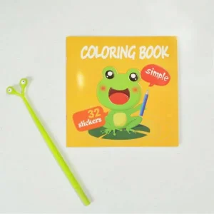 Colouring Book with Stickers