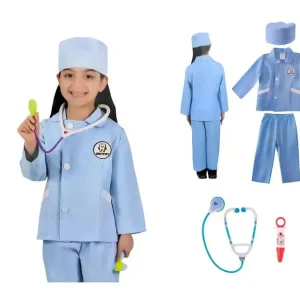 Dentist Role Play Costume Set with Accessories