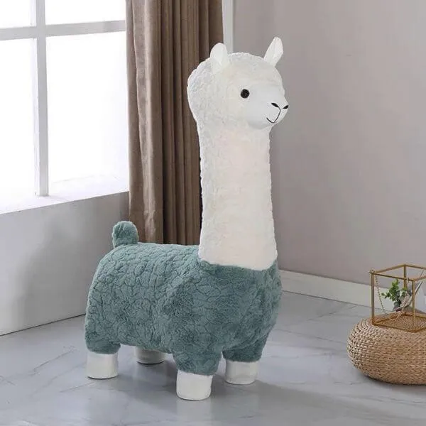 Kids Llama Shaped Stool - Image 2