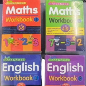 Preschool Workbooks in Maths and English for Kids