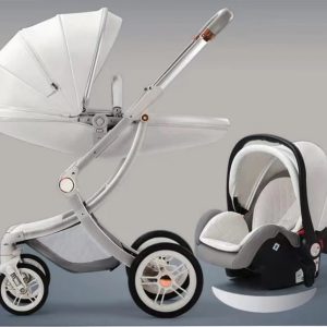 Eggshell Baby Strollers with Car Seat